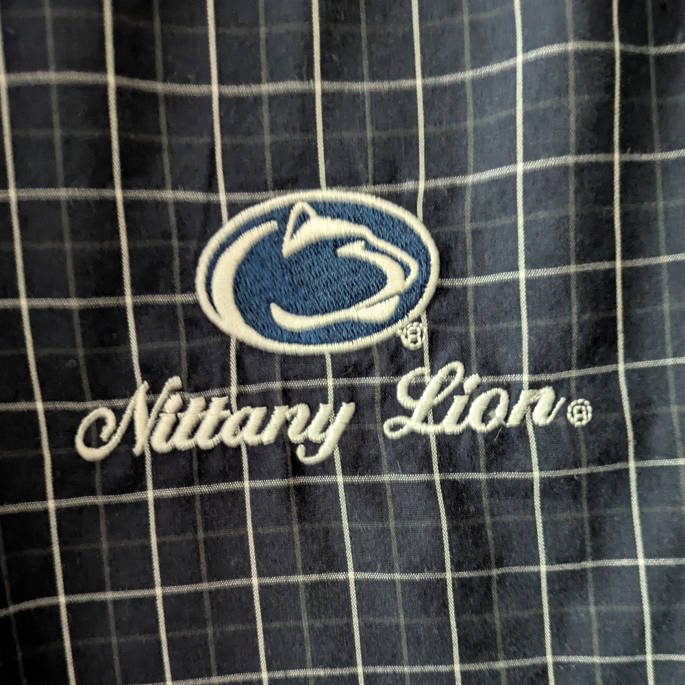 Nittany Lion Navy Checkered Pajamas